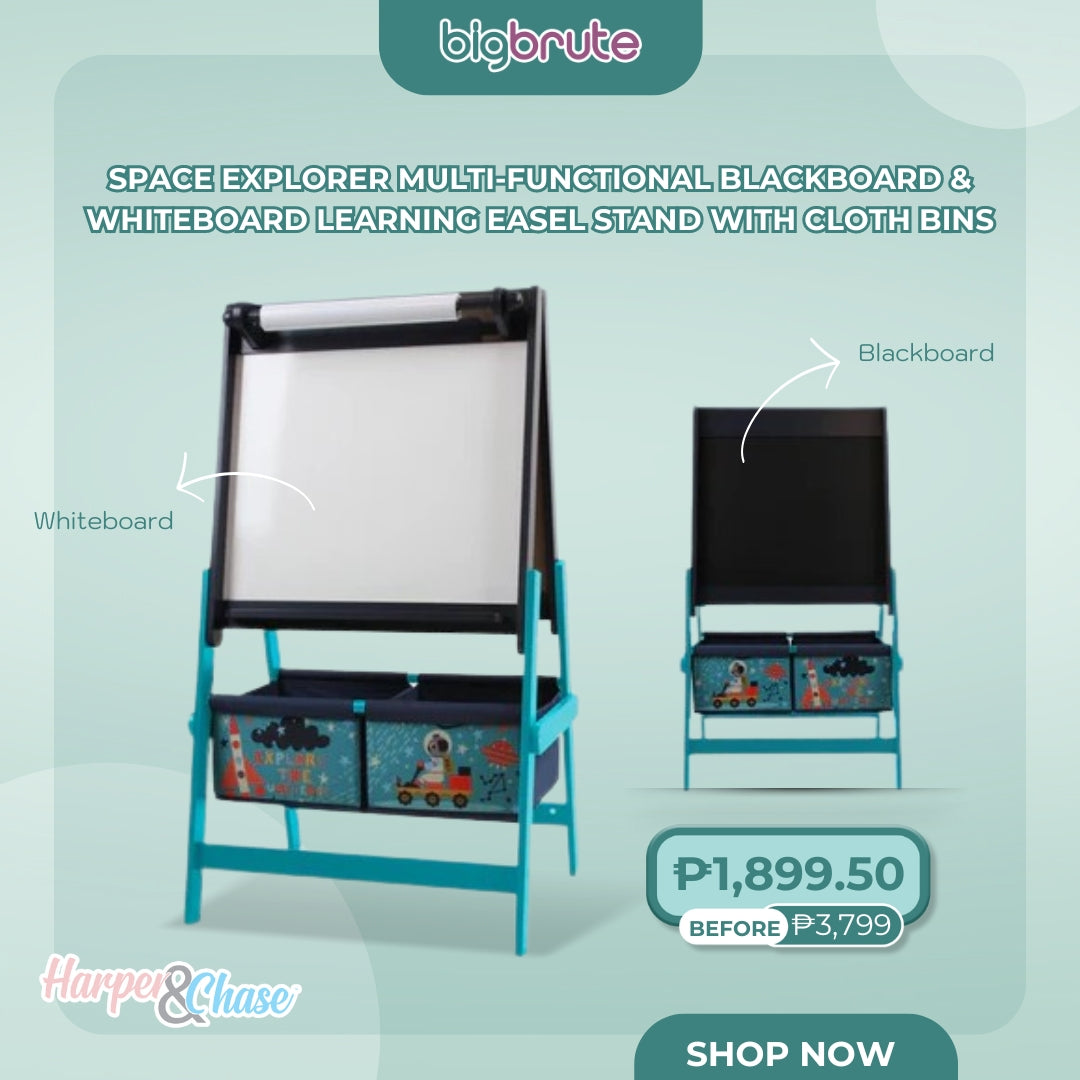 Multi-Functional Blackboard & Whiteboard Learning Easel Stand: Enhancing Learning and Creativity