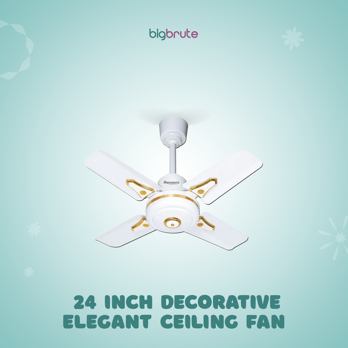 Big Brute 24inch Decorative Elegant Ceiling Fan