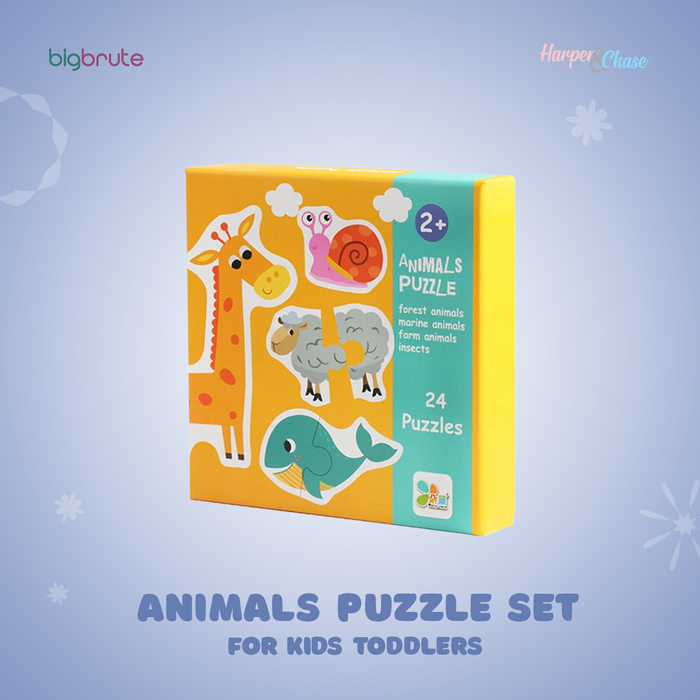 Harper & Chase Animal Puzzle Set