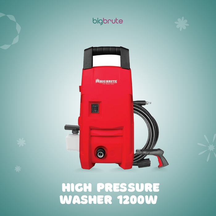 Big Brute High Pressure Washer 1200W