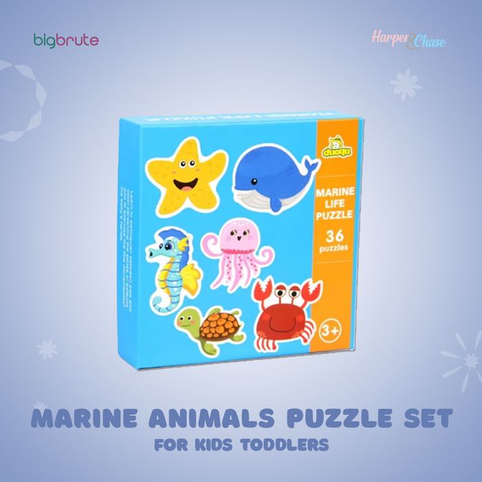 Harper & Chase Marine Life Puzzle Set