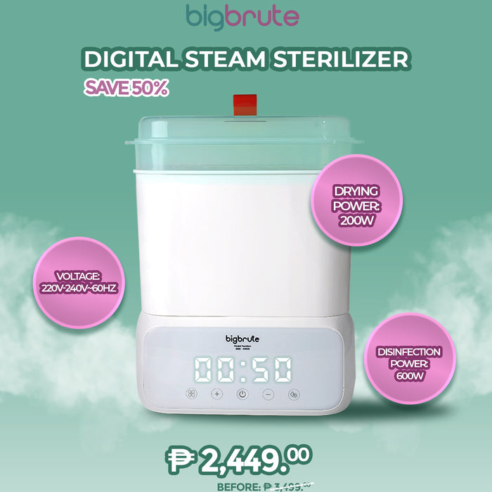 The Essential Guide to Choosing a Digital Steam Sterilizer for Your Baby’s Bottles