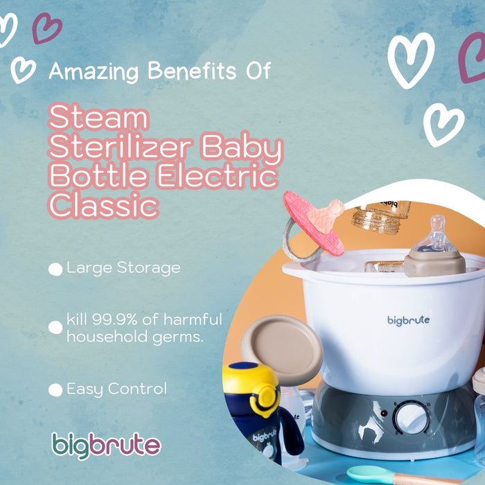 Steam Sterilizer Baby Bottle Electric: A Guide to Safeguarding Your Baby’s Health