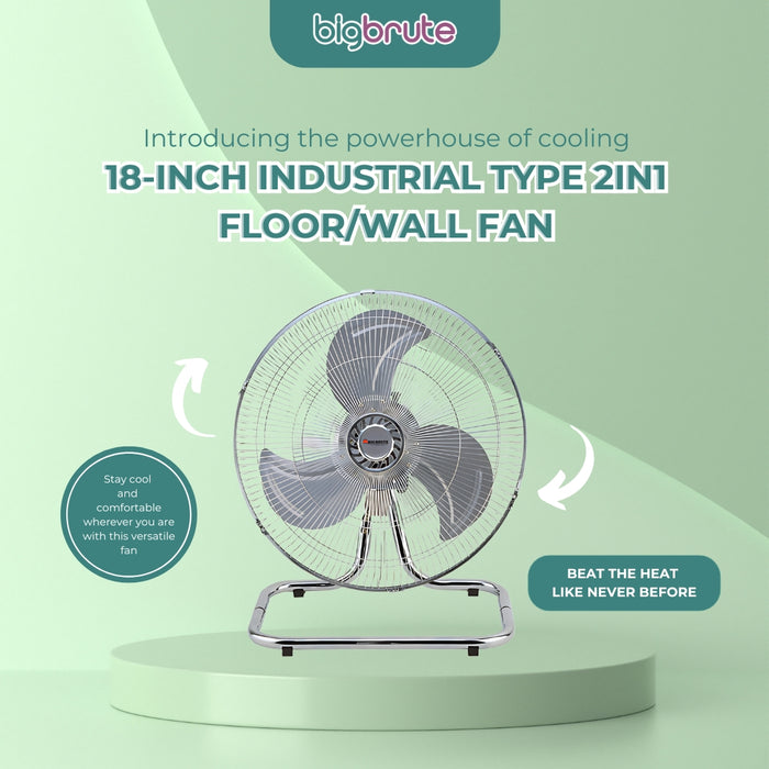 Understanding Industrial Type 2IN1 Floor/Wall Fans: Enhancing Comfort and Efficiency