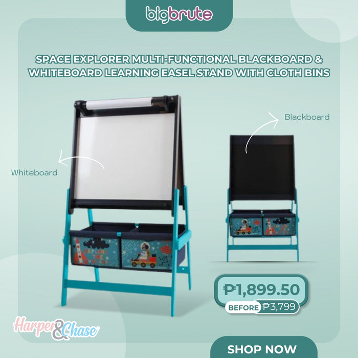 Multi-Functional Blackboard & Whiteboard Learning Easel Stand: Enhancing Learning and Creativity