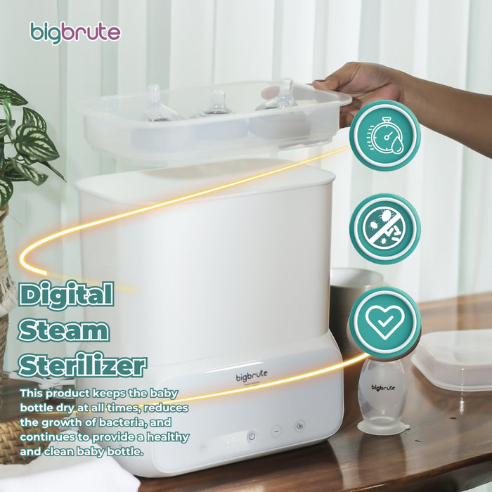 The Importance of Digital Steam Sterilizers for Baby Bottles