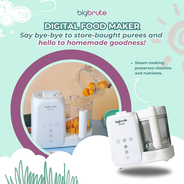 Nurture Your Baby with Nutritious Meals: How a Digital Food Maker Simplifies Homemade Baby Food