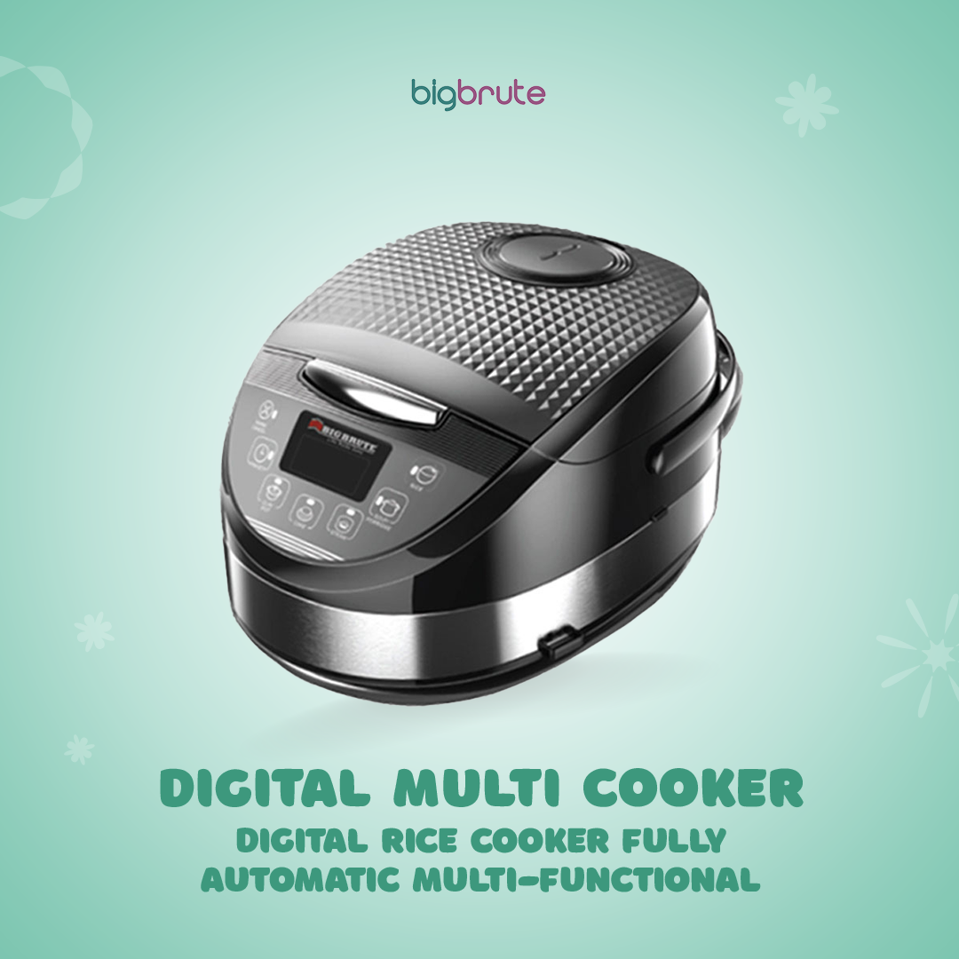 Big Brute Digital Multi Cooker / Digital Rice Cooker Fully Automatic M