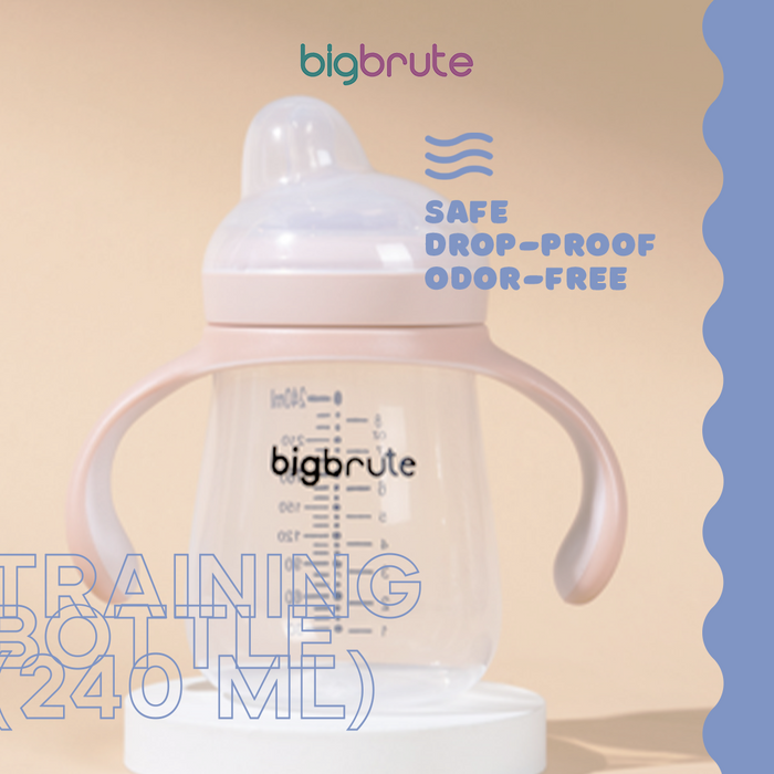 Big Brute Training Bottle 240ml Pink