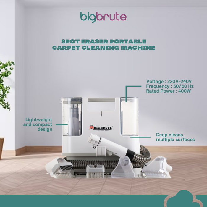 Big Brute Spot Eraser Portable Carpet Cleaning Machine
