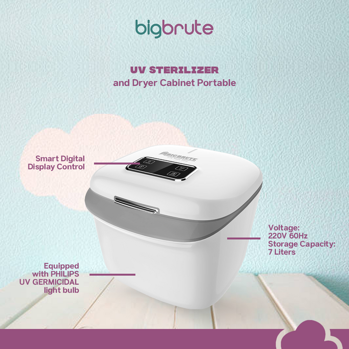 Big Brute UV Sterilizer and Dryer Cabinet Portable